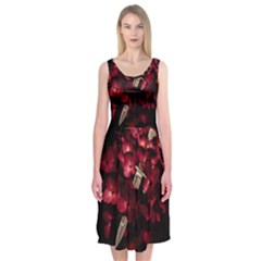 Love Deception Concept Artwork Midi Sleeveless Dress