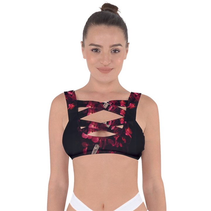 Love Deception Concept Artwork Bandaged Up Bikini Top