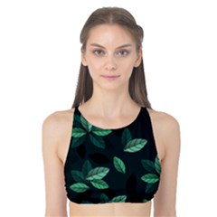 Foliage Tank Bikini Top