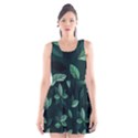 Foliage Scoop Neck Skater Dress View1