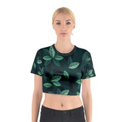 Foliage Cotton Crop Top