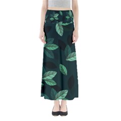 Foliage Full Length Maxi Skirt