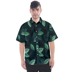 Foliage Men s Short Sleeve Shirt