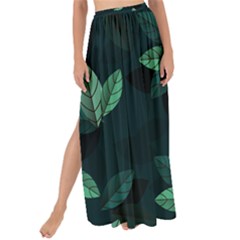 Foliage Maxi Chiffon Tie-up Sarong