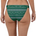 Christmas Knit Digital Band Bikini Bottom View2