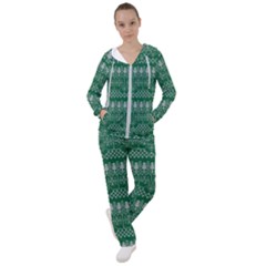 Christmas Knit Digital Women s Tracksuit