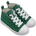 Christmas Knit Digital Kids  Mid-Top Canvas Sneakers View3