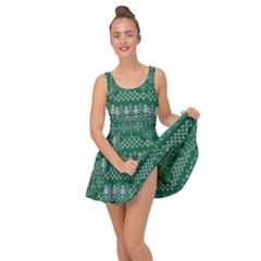 Christmas Knit Digital Inside Out Casual Dress