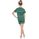 Christmas Knit Digital Kids  Mesh Tee and Shorts Set View2