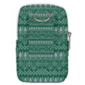 Christmas Knit Digital Belt Pouch Bag (Large) View2