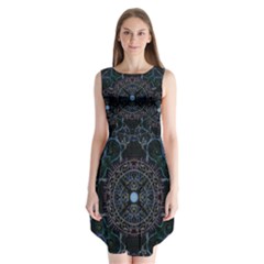 Mandala - 0007 - Complications Sleeveless Chiffon Dress   by WetdryvacsLair