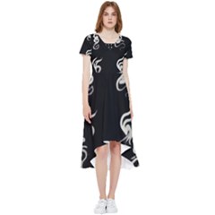 Katzen Cats High Low Boho Dress