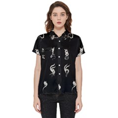 Katzen Cats Short Sleeve Pocket Shirt by WetdryvacsLair