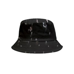 Brush And Ink Card Sequence Collected Bucket Hat (kids) by WetdryvacsLair