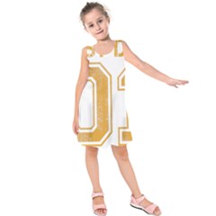 1 Best Dad Kids  Sleeveless Dress by blackacturus