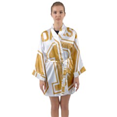 1 Best Dad Long Sleeve Satin Kimono by blackacturus