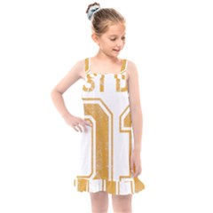 1 Best Dad Kids  Overall Dress by blackacturus