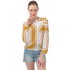 1 Best Dad Banded Bottom Chiffon Top