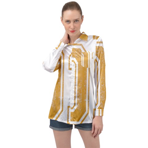 1 Best Dad Long Sleeve Satin Shirt by blackacturus