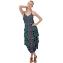 Tree Flower Paradise Of Inner Peace And Calm Pop-art Layered Bottom Dress View1