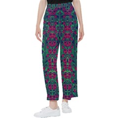 Tree Flower Paradise Of Inner Peace And Calm Pop-art Women s Pants  by pepitasart