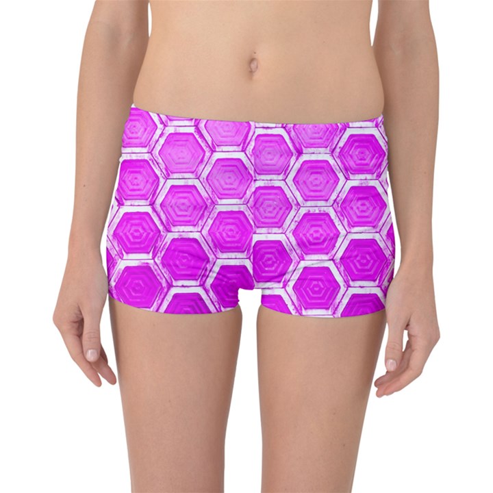 Hexagon Windows Boyleg Bikini Bottoms