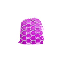 Hexagon Windows Drawstring Pouch (xs) by essentialimage