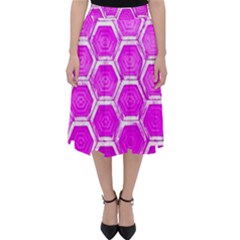 Hexagon Windows Classic Midi Skirt by essentialimage