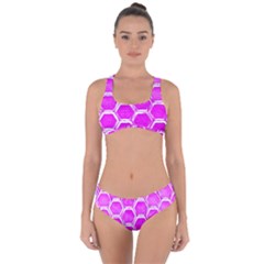 Hexagon Windows Criss Cross Bikini Set by essentialimage