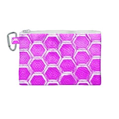 Hexagon Windows Canvas Cosmetic Bag (medium) by essentialimage