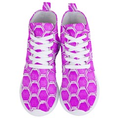 Hexagon Windows Women s Lightweight High Top Sneakers by essentialimage