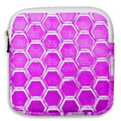 Hexagon Windows Mini Square Pouch by essentialimage