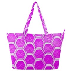 Hexagon Windows Full Print Shoulder Bag by essentialimage