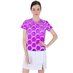 Hexagon Windows Women s Sports Top by essentialimage