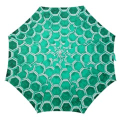 Hexagon Windows Straight Umbrellas by essentialimage