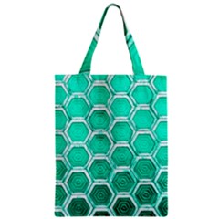 Hexagon Windows Zipper Classic Tote Bag by essentialimage