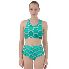 Hexagon Windows Racer Back Bikini Set by essentialimage