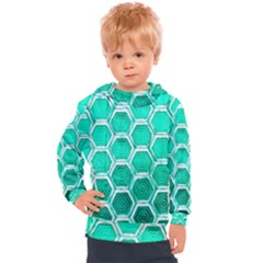 Hexagon Windows Kids  Hooded Pullover by essentialimage