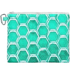 Hexagon Windows Canvas Cosmetic Bag (xxxl) by essentialimage