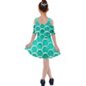 Hexagon Windows Kids  Shoulder Cutout Chiffon Dress View2