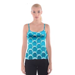 Hexagon Windows Spaghetti Strap Top by essentialimage