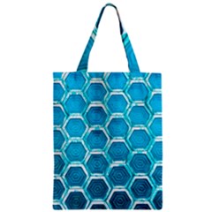 Hexagon Windows Zipper Classic Tote Bag by essentialimage