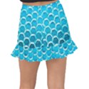 Hexagon Windows Fishtail Mini Chiffon Skirt View2