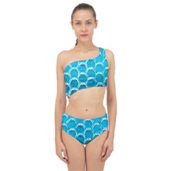 Hexagon Windows Spliced Up Two Piece Swimsuit by essentialimage