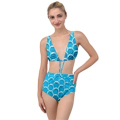 Hexagon Windows Tied Up Two Piece Swimsuit by essentialimage