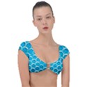 Hexagon Windows Cap Sleeve Ring Bikini Top View1