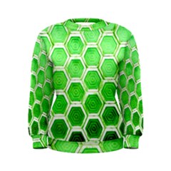 Hexagon Windows Women s Sweatshirt by essentialimage