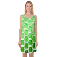 Hexagon Windows Sleeveless Satin Nightdress by essentialimage