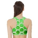 Hexagon Windows Sports Bra with Border View2