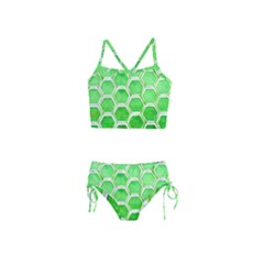 Hexagon Windows Girls  Tankini Swimsuit by essentialimage